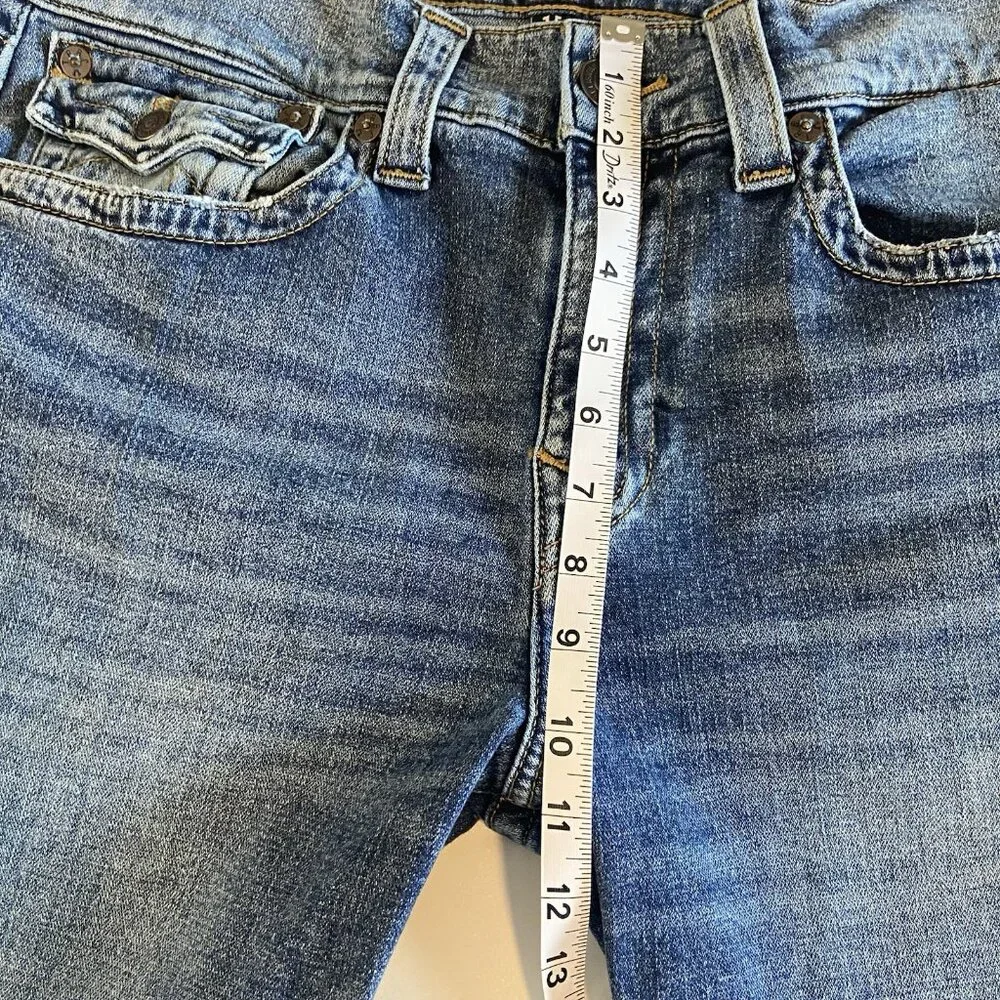 True‎ Religion Ricky SN Flap Relaxed Straight Jeans ($159) Medium Wash 34 X 34